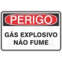 Gás explosivo não fume